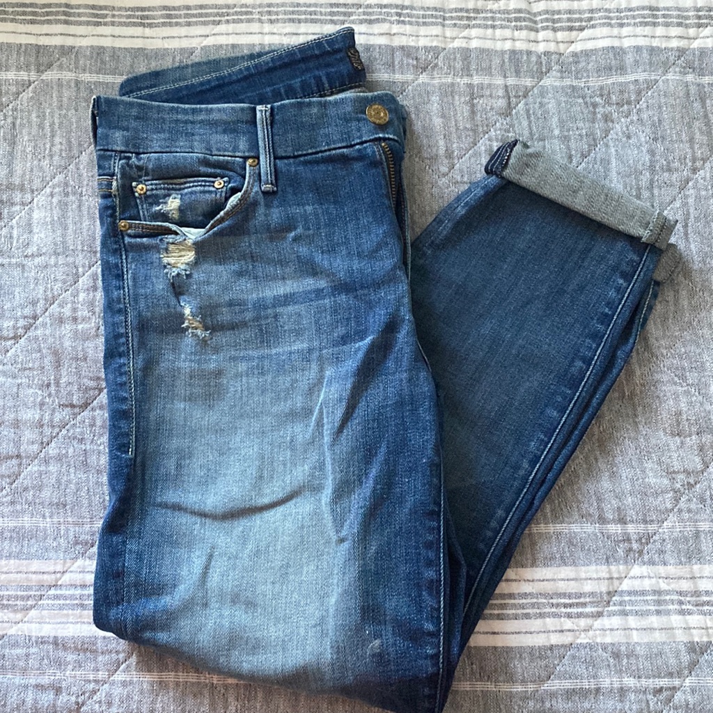 Mother Cropped Jeans